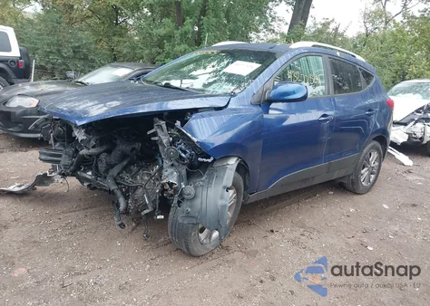 2015 Hyundai Tucson Se from USA, damaged, VIN KM8JU3AG6FU013869